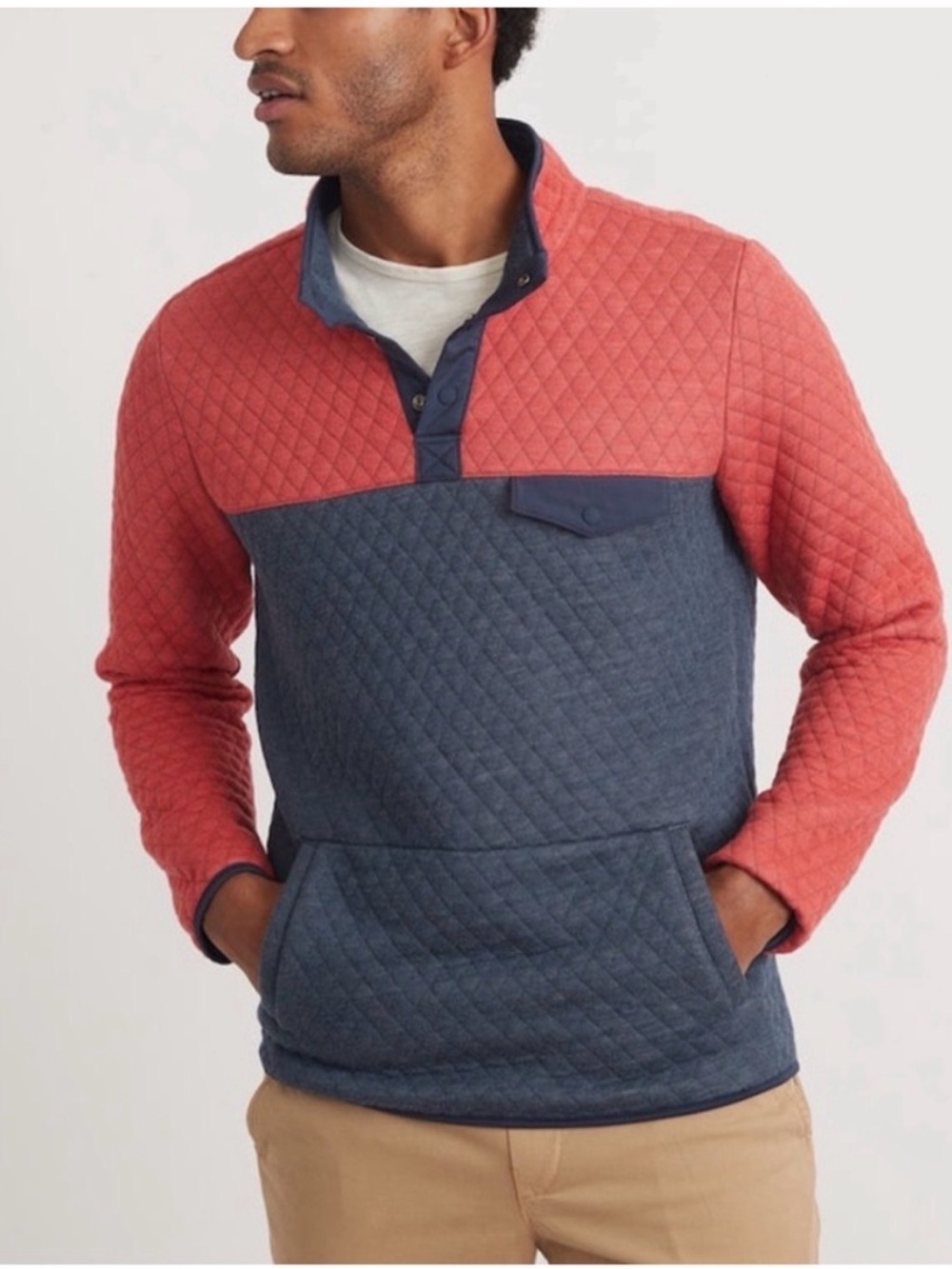 Marine Layer Corbet Colorblock Pullover | Men’s Small